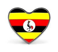 Pins Y Botones Con Banderas De La República De Uganda Pin De Solapa Personalizado Con La Bandera Del Mundo Broches Insignias Para Hombres Mujeres Fiestas Discursos Reuniones Regalos Para Parejas