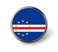 Pins Y Botones Con Banderas Nacionales De La República De Cabo Verde - Pin De Solapa Personalizado Con Bandera Del Mundo Broches Insignias Para Hombres Mujeres Fiestas Reuniones Regalos Para Parejas