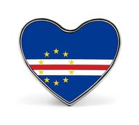 Pins Y Botones Con Banderas Nacionales De La República De Cabo Verde - Pin De Solapa Personalizado Con Bandera Del Mundo Broches Insignias Para Hombres Mujeres Fiestas Reuniones Regalos Para Parejas