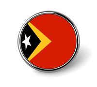Pins Y Botones Con Banderas Nacionales De República De Timor Oriental Pin De Solapa Personalizado Con Forma Cuadrada Circular Corazón Broche O Insignia Para Hombres Mujeres Bodas Reuniones Fiestas