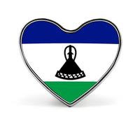 Pins Y Botones Con Banderas Nacionales Del Reino De Lesoto Pin De Solapa Personalizado Con Forma Cuadrada Circular O De Corazón Broche O Insignia Para Hombres Mujeres Para Bodas Reuniones Fiestas