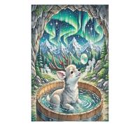 Pinscher en Miniatura Puzzle 1000 Piezas Colorido Moderno Animales de compañía Lindos Rompecabezas para Adultos Obra De Arte Familiar Estera Portátil DIY Creativo 1000 PCS