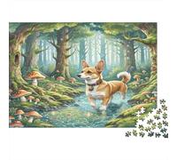 Pinscher Miniatura 1000 Piezas Cartón Resistente Perro Adorable Rompecabezas Estándar Adolescentes 12-18 Relajación Regalo Día del Padre Regalo Premium 70x50cm/1000pcs