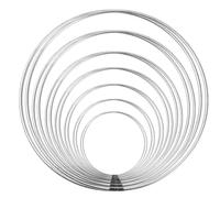 Pinsheng Aros de Metal 14 Piezas Creative Metal para Manualidades DIY Boda Aro Atrapasueños Anillo de Guirnalda para Tapiz de Macramé, para Coronas Atrapasueños, Decoraciones Nupciales