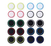 Pinsheng Cubierta Protectora de Apretones de Pulgar de Silicona, Tapas de Palanca de Mando Tapas de Joystick Compatible con PS5 / PS4 / PS3 / PS2 / Xbox 360 / Xbox One/Switch Pro Controlador, 10 Pares