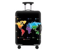 Pinsheng Funda de Maleta Elástico Maleta de Viaje Funda Lavable Cubierta de Equipaje 18-32 Pulgadas Funda Protectora de Maleta para Maleta Equipaje (XL(29-32Inch)