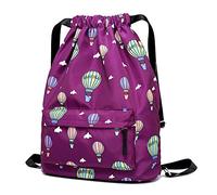 pinsheng Mochila Bolsa De Verano Regalo Recuerdo Portátil De Viaje Deportes Fitness Fitness Mochila De Viaje Púrpura