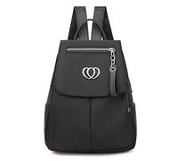 pinsheng Mochila Casual _2019 Winter Tide Mochila De Viaje Simple Coreana Salvaje De Gran Capacidad , Mm8989 Negro