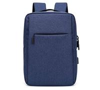 pinsheng Mochila Casual Mochila para Computadora Mochila Casual Regalo Bolsa De Conferencia Cuaderno Business Classic, Azul