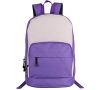 pinsheng Mochila Casual para Estudiantes A Juego De Moda Mochila Casual De Doble Compartimento De Tela Oxford Púrpura