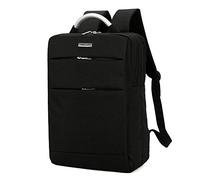 pinsheng Mochila Mochila Hombre Business Casual Computadora Bolsa Negro