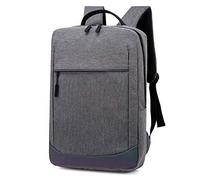 pinsheng Multifuncional USB Moda Business Computer Mochila Mochila Bolsa De Viaje Al Aire Libre Estudiante Mochila Escolar Gris