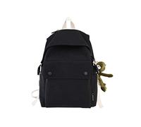 pinsheng Student Bag_Colgante De Bolso De Estudiante Japonés Y Coreano Elegante Mochila Pequeña Y Fresca, Negra