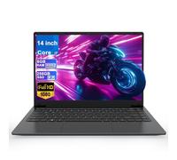 PINSTONE - Ordenador portátil de 14 pulgadas de alto rendimiento - PC portátil elegante con procesador 8 GB memoria 256 GB SSD - Pantalla 1920 x 1080 IPS, puertos Type-C/USB/HDMI - Ideal para estudio