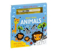 PINTA AMB AIGUA. BUSCA I TROBA ANIMALS