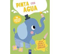 Pinta con agua. Elefante