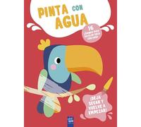 Pinta con agua. Tucán