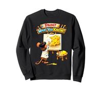 Pinta lo Que Sabes: Bonito diseño de ratón Sudadera