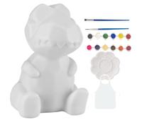 Pinta tu propio kit de lámpara,Pinta tu propio kit de lámpara para niños | Haga su propia luz nocturna | Kit de dibujo hecho a mano, artes y manualidades con luz de mesa de dinosaurio para niños y niñ