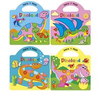 Pinta y pega - Dinoland (4 títulos) (Referencias 999 Dadas De Baja)