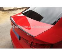Pintado Negro Brillante Audi A3 S3 8V Saloon 4D 14-17 Trasero Alerón Labio