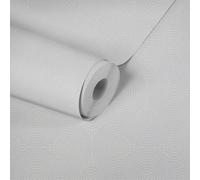 Pintado Papel Tapiz No Tejido Con Patrón De Círculos - 25,00 m x 1,06 m