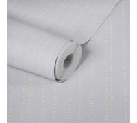 Pintado Papel Tapiz No Tejido Con Patrón De Líneas - 25,00 M X 1,06 M