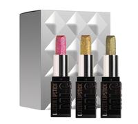 Pintalabios Con Purpurina,3 Piezas De Maquillaje Labial De Color Brillante | Pintalabios De,Para Mujeres Niñas Fiesta Viaje Oficina Hogar Rutina Diaria Desplazamiento San Valentín