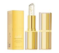 Pintalabios Mágico de Color Cambiante, Bálsamo Labial Hidratante con Pan de Oro, Tinte de Labios para un Brillo Rosa Personalizado, Cuidado Labial de Cristal Nutritivo (#1)