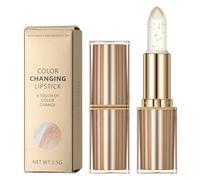 Pintalabios que cambia de color para mujer, lápiz labial mágico para mujer, tinte de dorado tintado, hidratante, brillo de relleno, cosmético para niñas, mujeres, adolescentes