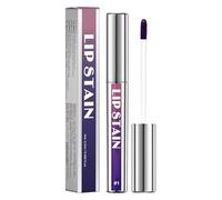 Pintalabios rojo oscuro Lip Stain Peel Off Kit Lip Stain Tint Long Lasting Lip Gloss Sets Peel Off Colored Colors Nonstick Cup Tear Off Peel Off Lipsticks Makeup For Women Langhaltender (A, One Size)