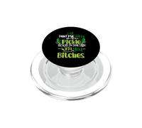Píntame Verde y llámame un pepinillo Perras Divertido Humor PopSockets PopGrip para MagSafe
