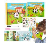 Pintar con libros de agua para niños - Juguetes educativos reutilizables para artes y manualidades, juguetes para colorear de agua para niños - para, niñas y niños pequeños de 3 a 8 años