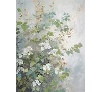 Pintar por Numeros Abstracción Pintura por Numeros Adultos flor Paint by Numbers, DIY Paint by Numbers Adult, Includes Complete Paint Kit, Regalos Mujer, Home Decoration, Without Frame, 50x70cm e-56