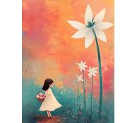 Pintar por Numeros Abstracción Pintura por Numeros Adultos niña Paint by Numbers, DIY Paint by Numbers Adult, Includes Complete Paint Kit, Regalos Mujer, Home Decoration, Without Frame, 30x40cm e-67