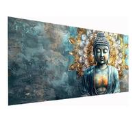 Pintar por Numeros Adultos, 50x110cm Zen Pintura por Numeros Adultos, Paint by Numbers Adult Estatuas De Buda con Pinceles Pigmento Acrílico, Paint by Numbers Decoracion Hogar, Regalo, Sin Marco I-83