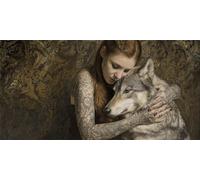 Pintar por Numeros Adultos África Paint by Numbers Adult Chica Cuadros para Pintar por Numeros 40x70cm Lienzos con 3 Pinceles e Pigmento Acrílico, Decoracion Hogar Pared Habitacion,Regalo, -fu453u