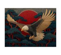 Pintar por Numeros Adultos áGuila Manualidades Adultos 50x70cm ZSHS-1936