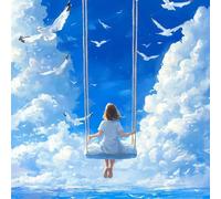 Pintar Por Numeros Adultos Blanca, Pintar Por Numeros NiñOs niña, DIY Pintura Acrilica Manualidades Adultos Set Para Regalos Originales Para Mujer, Cuadros Decoracion Salon Modernos 100x100cm 3-49