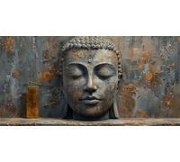 Pintar por Numeros Adultos Buda, DIY Religión Pintura por Numeros kit Manualidades Adultos, Kit de Pintura al óleo de Lienzo con 3 Pinceles, Room Home Decor 60X120CM, Regalos Originales para Mujer