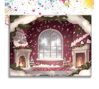 Pintar por Numeros Adultos Calle Arquitectura, Pintar por Numeros, Manualidades Adultos Kit Pintura, con 3 Pinceles y Pigmento Acrílico, Decoración Hogar, Regalo Mujer 45x60cm (Sin Marco) z1s-172