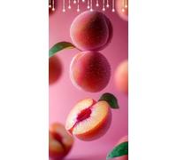 Pintar por Numeros Adultos Fruta Cuadros para Pintar por Numeros Durazno DIY Paint by Numbers Adult con Pinceles, Pigmento Acrílico, Sin Marco, Manualidades Adultos, Navidad Decoración 70X90cm P0-791