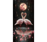 Pintar por Numeros Adultos ganso Lienzos 90x180cm, Luna, k-79