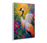 Pintar por Numeros Adultos Grulla inmortal, Cuadros Numeros Pigmento Acrílico, DIY Pintura por Numeros Kit Manualidades Adultos, Decor para el Hogar Regalo de pared 90 x 120 cm (sin marco) q-672