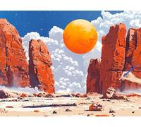 Pintar por Numeros Adultos Naturaleza Paint by Numbers Adult Paisaje Kit, DIY Pintura con Numeros Adultos Manualidades Lienzo Kit Regalos Originales para Mujer Cuadros Decoracion Salon 110x80cm W-03