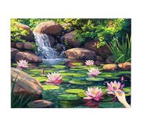 Pintar por Numeros Adultos Paisaje Cuadros para Pintar por Numeros Naturaleza, Painting by Numbers Manualidades Adultos, DIY Kit de Pintura al óleo de Lienzo Regalos Originales para Mujer 90x70cm P-67