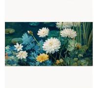 Pintar por Numeros Adultos Paisaje, Flor DIY Paint by Numbers Kits con Pinceles and Pigmento Acrílico, Cuadro Artesanías de Arte, Decoración para el Hogar Regalo Creativo 80x160cm, Sin Marco 1T-690