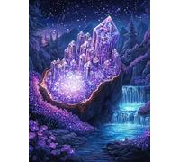 Pintar por Numeros Adultos Paisaje Pintar por Numeros Niños 6 Años, DIY Manualidades Paint by Numbers Sueño, Kit de Pintura con Pinceles y Pigmento Acrílico, Decoración del Hogar Regalo 20x30cm Y2-182