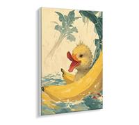 Pintar por Numeros Adultos Pato plátano, Cuadros Numeros Pigmento Acrílico, DIY Pintura por Numeros Kit Manualidades Adultos, Decoración para el Hogar Regalo de pared 90 x 120 cm (sin marco) q-740