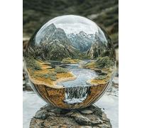 Pintar por Numeros Adultos, Pelota, Principiantes DIY Painting by Numbers Kits, Paisaje, Cuadros para Pintar por Numeros Pinturas Acrilicos Regalo Creativo, Decoración Hogar 60x80cm Sin Marco n0n0-15